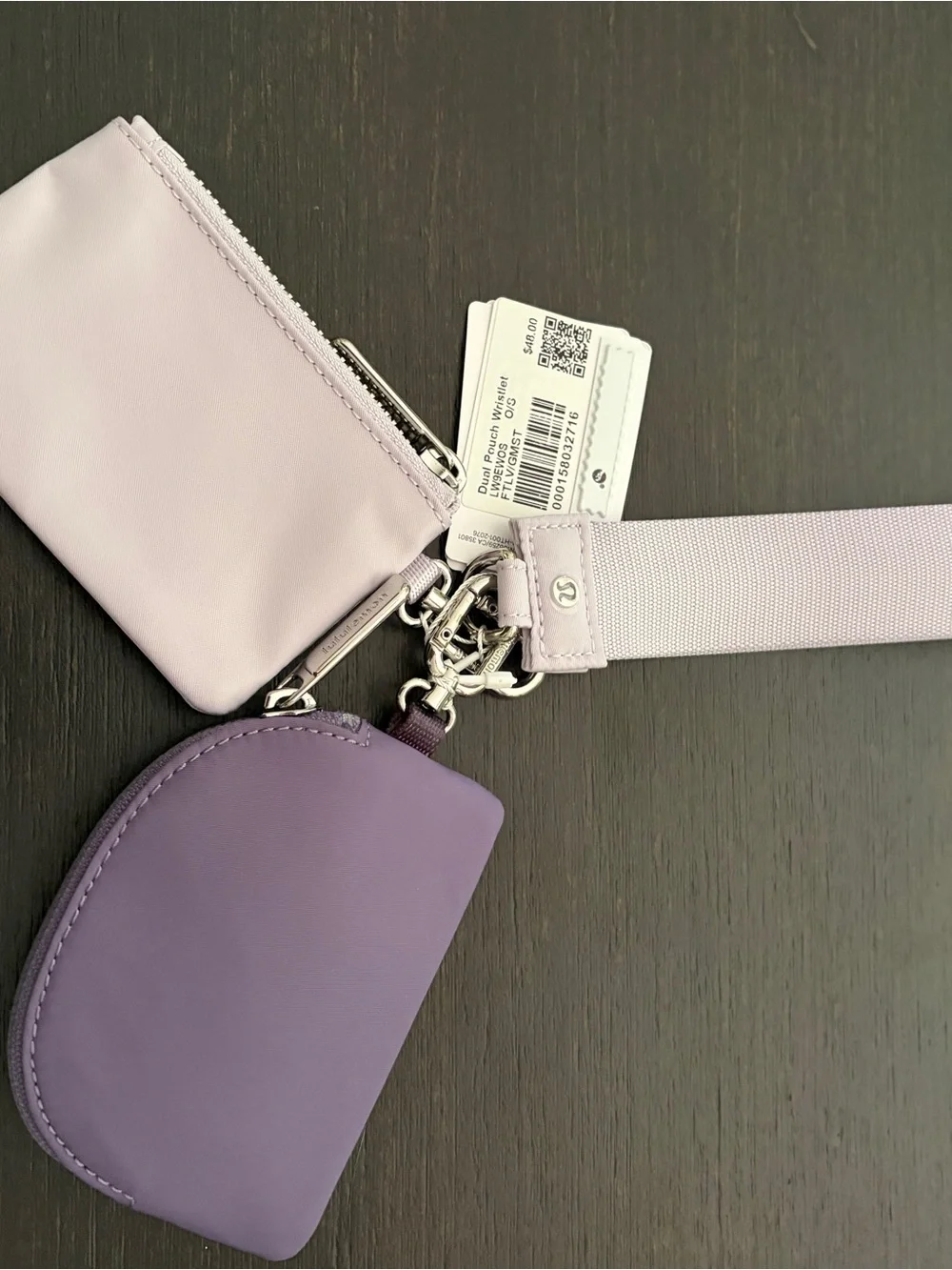 Lululemon Dual Pouch Wristlet (Card Holder and Mini Pouch Set) NWT